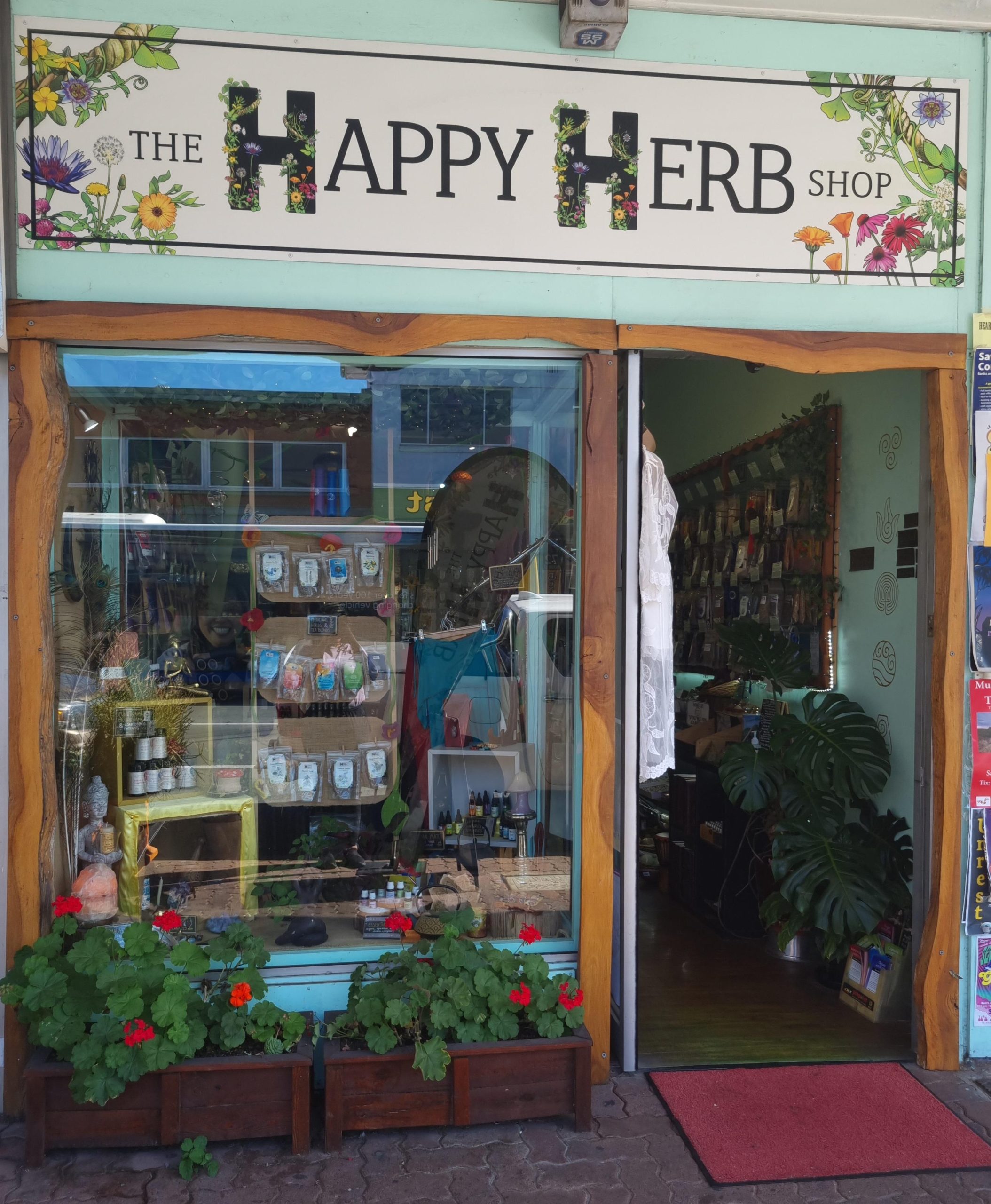 Happy Herb Shop - West End, Brisbane - Shop Entrance